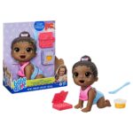 Baby Alive Lil Snacks Doll (Black Hair)