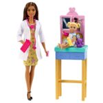Barbie Pediatrician Doll with Brunette Hair