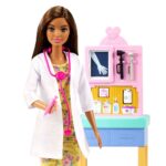 Barbie Pediatrician Doll with Brunette Hair - Image 2