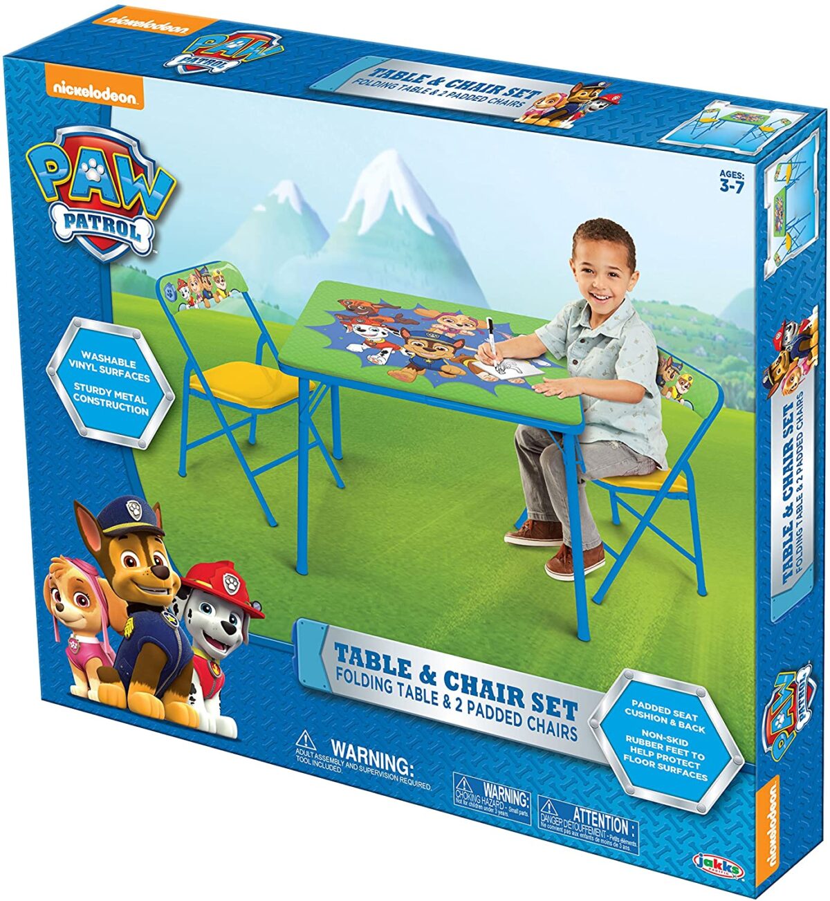 Paw Patrol Activity Table & Chairs - Image 4