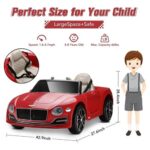 Bentley Mulsanne 12V Ride On Cars, Red - Image 5