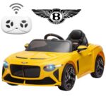 Bentley Mulsanne 12V Ride On Cars, Yellow - Image 8