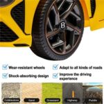 Bentley Mulsanne 12V Ride On Cars, Yellow - Image 4