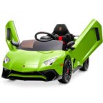Lamborghini Aventador SV Battery Powered Sports Ride On Cars , Green