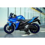 Kids 12V Powered Ride Ons Motorcycle , Blue - Image 5