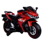 Kids 12V Powered Ride Ons Motorcycle , Red