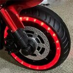 Kids 12V Powered Ride Ons Motorcycle , Red - Image 5