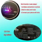 Kids 12V Powered Ride Ons Motorcycle , Red - Image 7