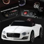 Bentley Mulsanne 12V Ride On Cars, White - Image 4