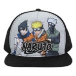 Naruto Embroidered Logo Youth Snapback Hat - Image 3
